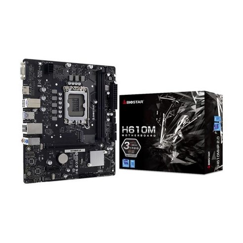 [BIOSTAR] H610MHP 2.0 제이씨현 (인텔H610/M-ATX)