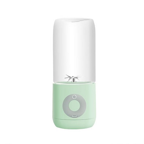 HH&k 믹서기 휴대용 미니 USB 충전 미니 과일 믹서 스포츠 물컵, 화이트