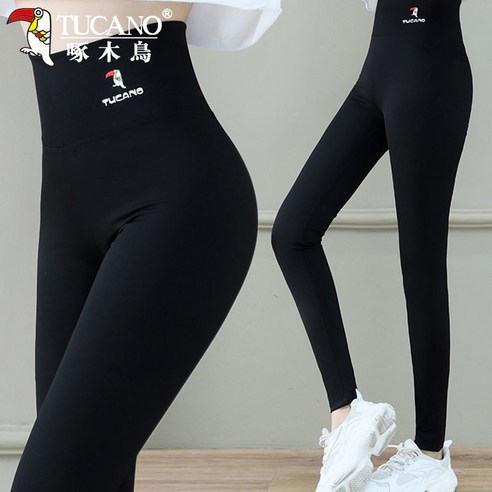 딱따구리 상어 바지 여성 레깅스 2021 봄 가을 겨울 겉옷 엉덩이 높은 허리 요가 바지 바지