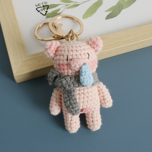 손뜨개 오리 키링: 귀여움과 기능성이 어우러진 특별한 액세서리