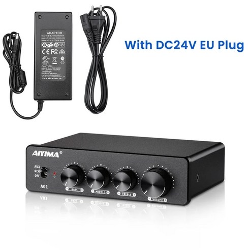 앰프 AIYIMA오디오 A01 TPA3116 파워 클래스 D HIFI 사운드 스테레오 Amplificador 홈 시어터 저음 알토 트레블 80W, 2.Only A01