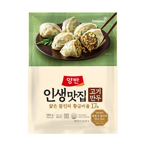 속이 꽉찬 인생맛집 고기만두 380g 6개 탱글탱글 쫄깃한 만두피 만두 업소용 맛있는 간편 푸짐한 대용량 캠핑 차박 어린이 만두 간식 전통 밀키트 돼지 육즙 식감 분식 음식, 1세트, 380ml