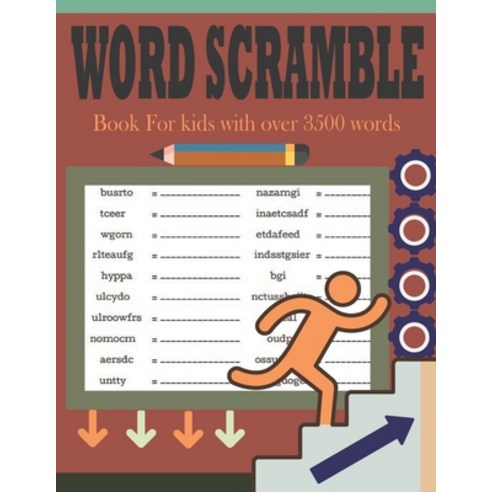 (영문도서) Word Scramble Book For kids with over 3500 words: Fun and ...