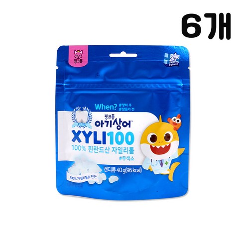 아기상어 핑크퐁 자일리톨 캔디, 1세트, 240g