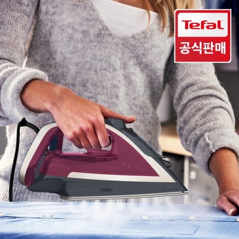 [테팔(가전)] [공식] 테팔 스팀다리미 울트라글라이드 플러스 FV5843, 단품, 1개