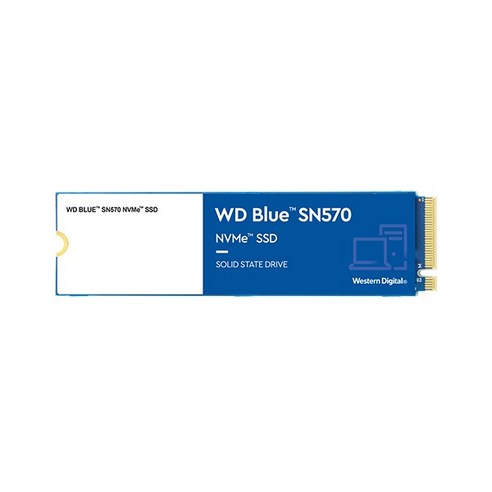 [WD] 웨스턴디지털 BLUE SN570 NVMe SSD (1TB) 5년보증, 1TB