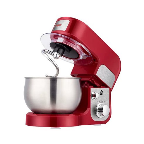 에버쿡 반죽기 스탠드 휘핑기 밀가루 혼합기 가정용 배합기 스탠드믹서 거품기, 블랙, 3.5L 600w