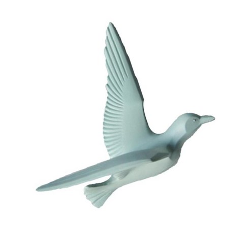 3D 수지 갈매기 새 벽 예술 장식, 그린 C, {"수건소재":"수지"}