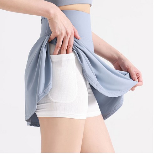 여성 골프 스커트 미니 속바지 골프스커트 요가 필라테스 치마