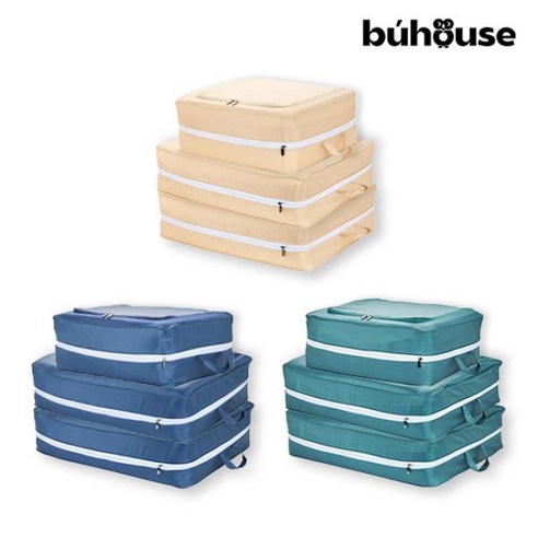 공간을 예술로, 부하우스 이불 압축파우치 싱글세트: 섬세한 수납으로 완성하는 미니멀 라이프 부하우스압축파우치