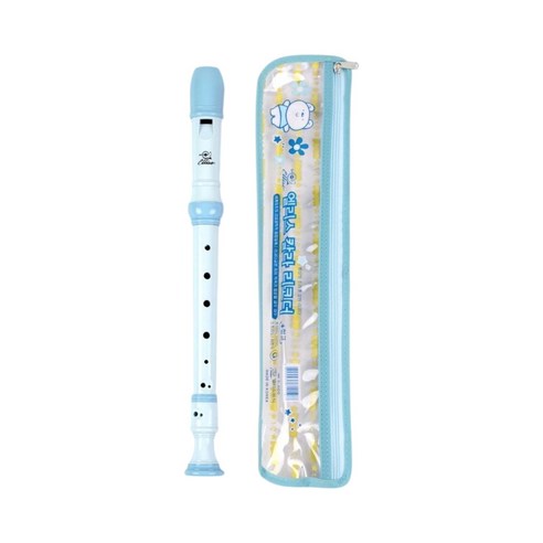 어린이 초등학생 엘리스 소프라노 저먼식 리코더, 블루, 1개