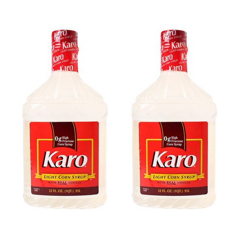 카로 라이트 콘 시럽 리얼 바닐라 글루텐 프리, 2개, 0.95L
