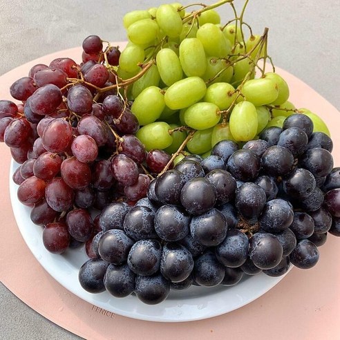 씨없는 [한가득팜] 애플청포도 수입포도 고당도, 700g, 2개