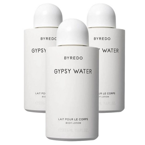 바이레도 바디 로션 집시 워터, 3개, 225ml