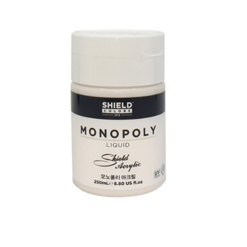   Shield Monopoly Acrylic Paint 600 white, Select this product, buy basic product