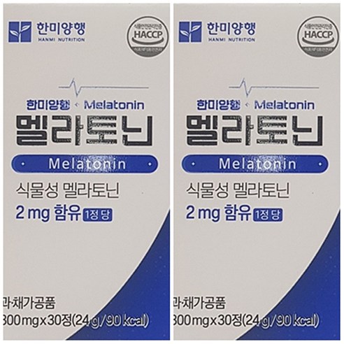 식물성 멜라토닌 melatonin 맬라토닌 피스타치오 미강추출물 감태추출물, 1개, 30정