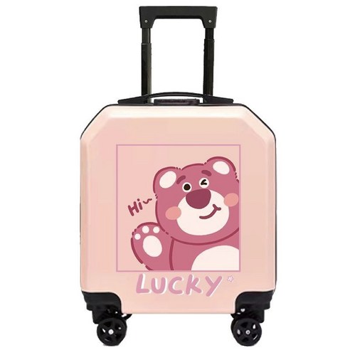여행의 설렘을 더하는 특별한 동반자, 캐릭터 TSA 잠금장치 18인치 하드 캐리어