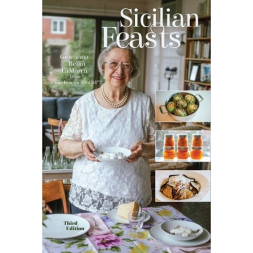(영문도서) Sicilian Feasts Illustrated Edition: Authentic Home Cooking from Sicily Hardcover, Hippocrene Books, English, 9780781814331