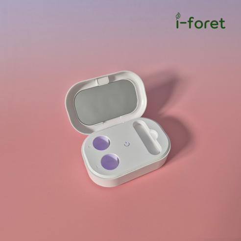 듀얼 UV 초음파로 깨끗하고 안전하게, 아이포레 렌즈 세척기