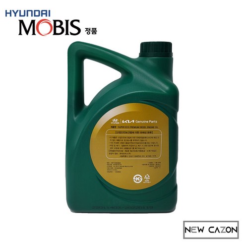현대 초저점도 승용디젤엔진오일