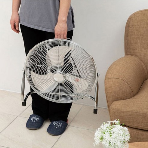 업소용 공업 산업 낮은 선풍기 시원한 사무실 캠핑 40CM, 본품1개