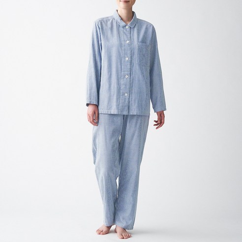 무인양품 MUJI 여성 이중가제 파자마 FDA20A0A