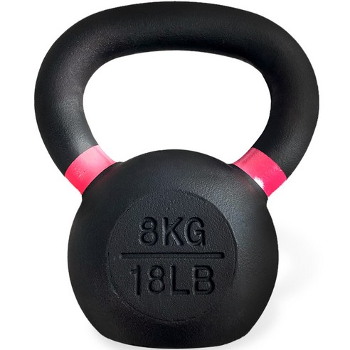 비핏 프리미엄 케틀벨 8kg, 핑크, 1개