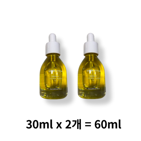 아로마티카 유기농 골든 호호바 일반 오일, 30ml, 1개