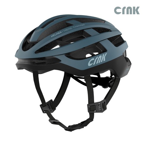 CRNK 크랭크 헬머 자전거헬멧 로드 어반 MTB 전기자전거 전동킥보드, 블루, 1개