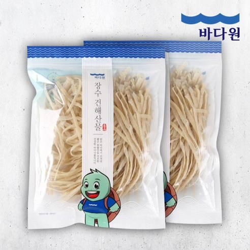 바다원 국내가공 명엽채 500g+500g 쥐어채 일미채, 2개 국내가공쥐포 Best Top5