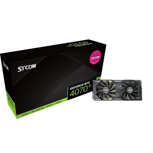 STCOM 지포스 RTX 4070 Ti D6X 12GB 그래픽카드