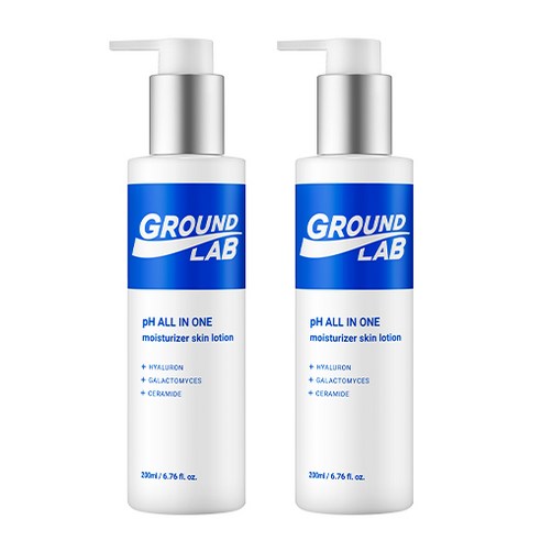 그라운드랩 올인원 모이스처라이저 스킨 로션, 2개, 200ml