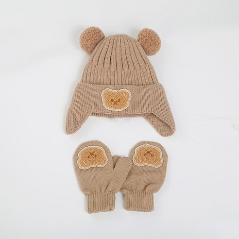 귀엽고 따뜻한 겨울, 뽀뽀뽀 아기 귀달이베어 세트와 함께!