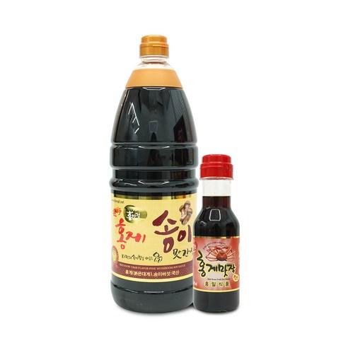 홍일식품 홍게송이맛간장 1 800ml + 홍게맛장소스 200ml, 1.8L, 1개