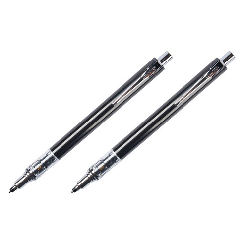 유니볼 쿠루토가 어드밴스 블랙 샤프, 0.5mm, 2개