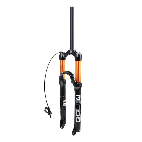 YSSHOP 26/27.5/29 "MTB 자전거 서스펜션 포크 원격 잠금 포크, 합금, 스트레이트 29 인치