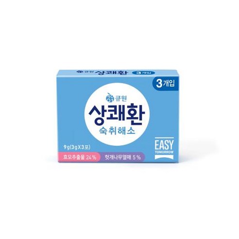 (큐원)상쾌환3입, 1개, 9g