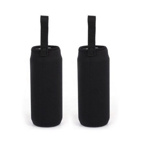 water bottle FQ627 2P 750ml 텀블러파우치 물병가방 물통주머니, 블랙, 2개