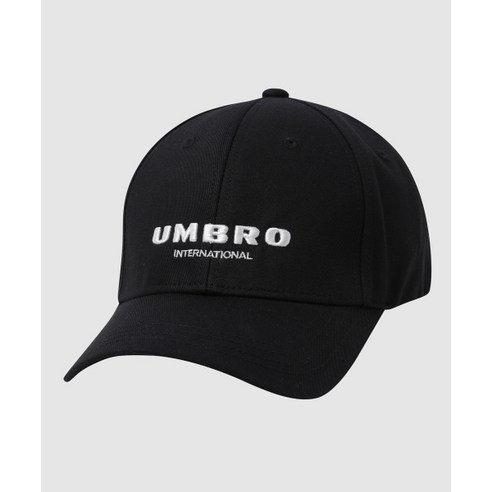 UMBRO 가로워딩 하드볼캡 블랙(UP323CCP92) 309990