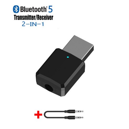 블루투스 송신기 수신기 동글 usb 5.0 3 in 1 edr 어댑터 3.5mm aux, 협력사, 투인원 화이트 차량용블루투스무선리시버 Best Top5