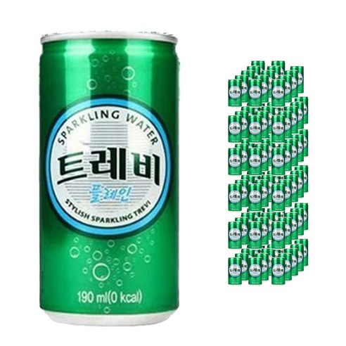 제트스카이 롯데 트레비, 190ml, 90개