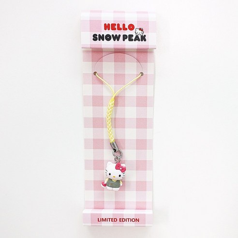가방에 사랑스러움을 더하다! 스노우피크 헬로키티 키링