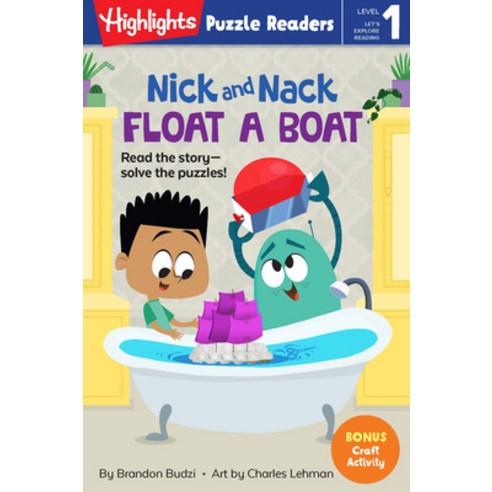 Nick and Nack Float a Boat Hardcover, Highlights Press