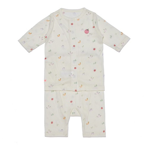 사랑스러운 아기를 위한 포근한 선물, 밍크뮤 미니팜 컬렉션 밍크뮤내복