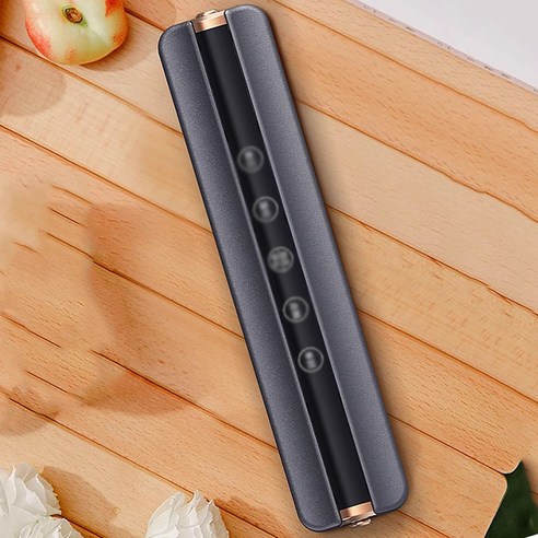 FONOW 무선 진공포장기 가정용 건습 겸용 신선도 유지 원터치 스마트 진공 포장기, 그레이