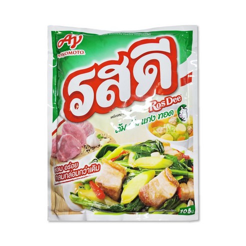 [태국] AJINOMOTO 돼지고기 조미료 / FOOD SEASONING PORK FLAVOUR 로띠무 로띠 아지노모도, 400g, 1개