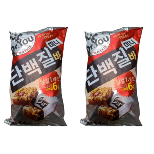 닥터유 단백질바 한입쏙, 594g, 2개