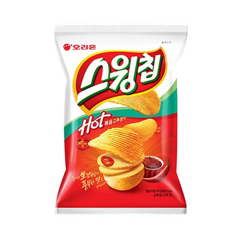 스윙칩 볶음고추장맛, 60g, 2개