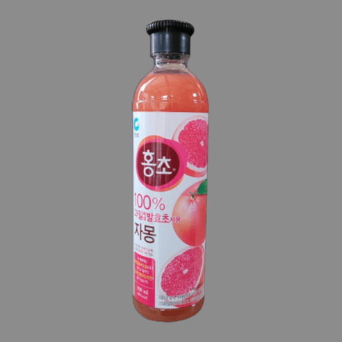 청정원 홍초 자몽 음료 900ml, 1개 청정원 홍초 자몽 음료 900ml, 1개