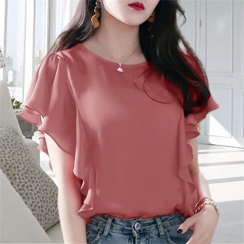 여름에 우아함과 편안함을 선사하는 besteffie 블라우스